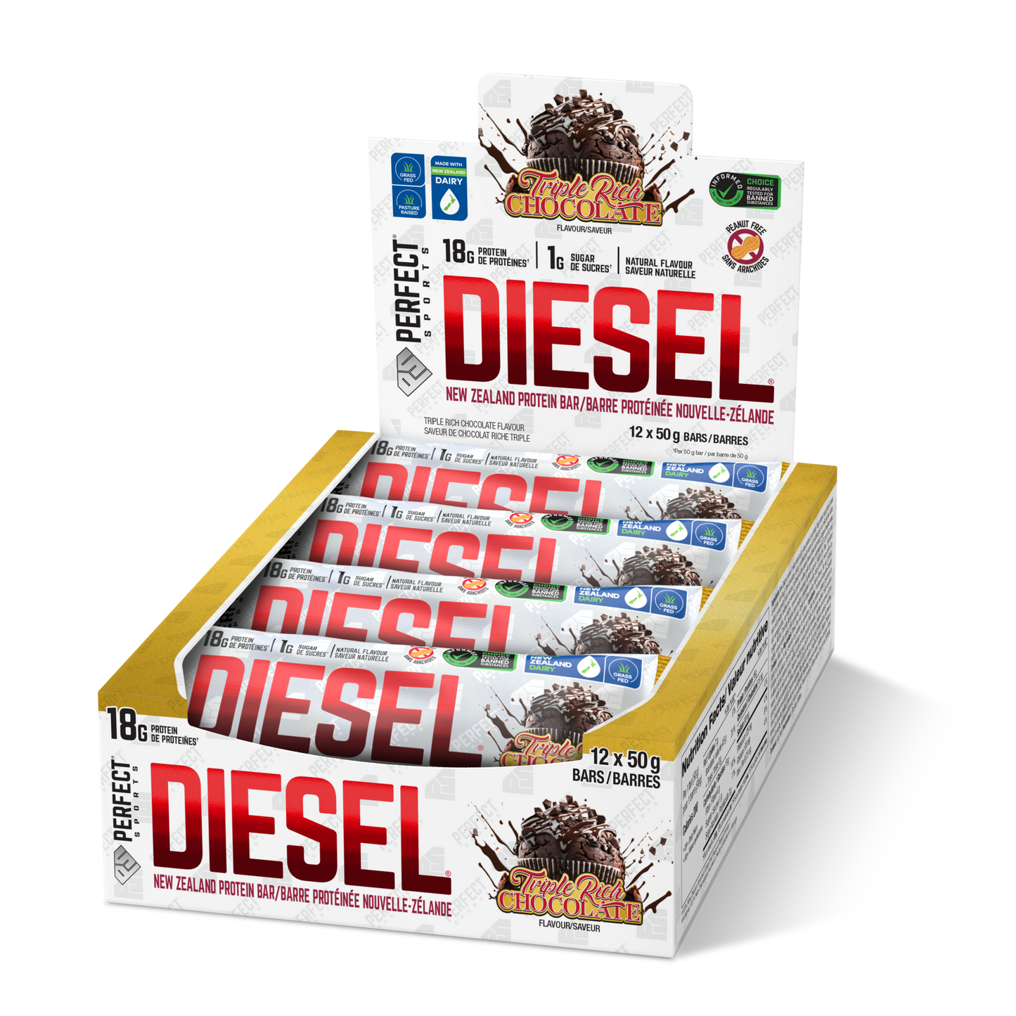 DIESEL New Zealand Protein Bars
